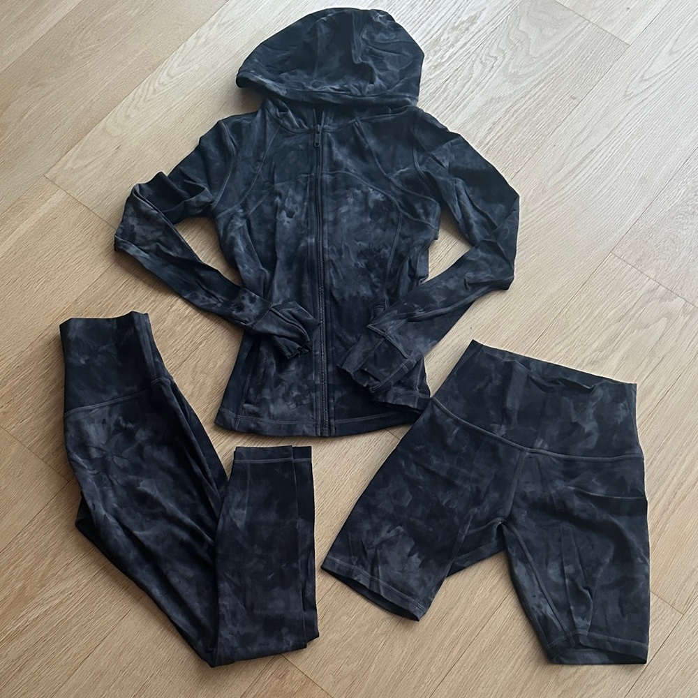 lululemon athletica Black Activewear Set